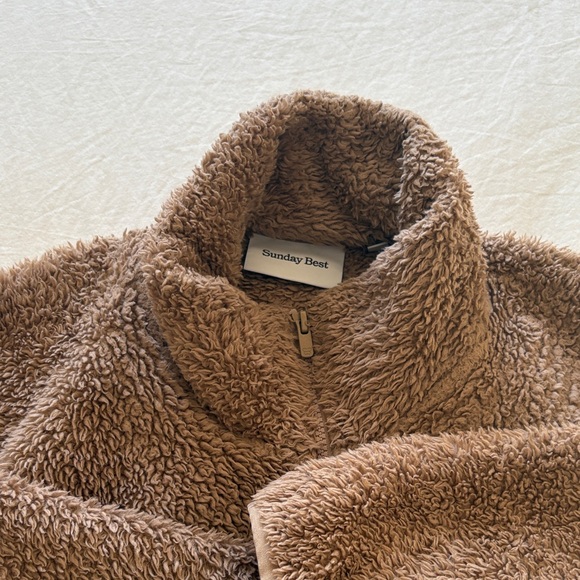 Sunday Best Teddy Bear Fleece Jacket - Picture 2 of 2